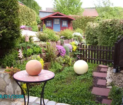 Ein Garten an der Unterkunft Ferienwohnung Haus Patry