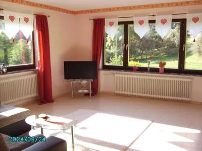 TV/Unterhaltungsangebot in der Unterkunft Ferienwohnung Haus Patry