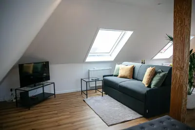 TV/Unterhaltungsangebot in der Unterkunft Citynest - Modern & gemütlich