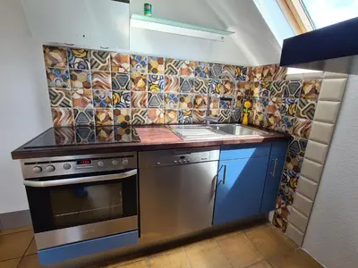 Küche/Küchenzeile in der Unterkunft Villa in Adelsheim