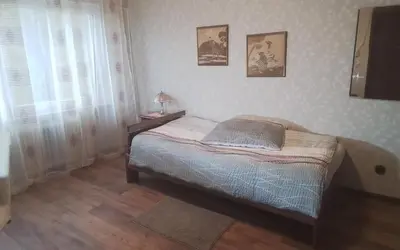 Ein Bett oder Betten in einem Zimmer der Unterkunft Gemütliche Unterkunft