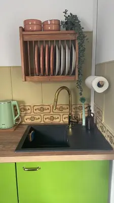 Küche/Küchenzeile in der Unterkunft Apartment on Bergstraße
