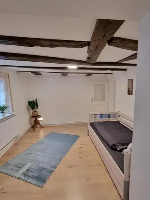Küche/Küchenzeile in der Unterkunft Ferienwohnung Heppenheim an der Bergstraße WHG 2