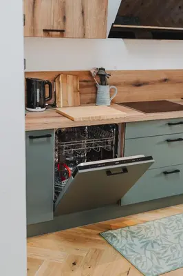 Küche/Küchenzeile in der Unterkunft Cocohaus
