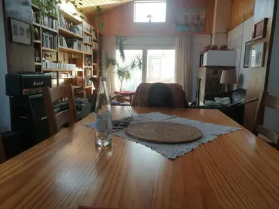 Küche/Küchenzeile in der Unterkunft Möblierte Zimmer im Musikerhaus