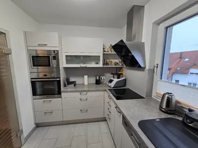 Küche/Küchenzeile in der Unterkunft Apartment Camelia