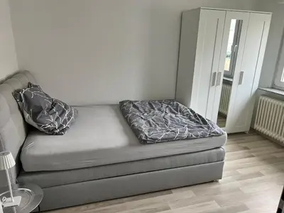 Ein Sitzbereich in der Unterkunft Haus Anna Bensheim