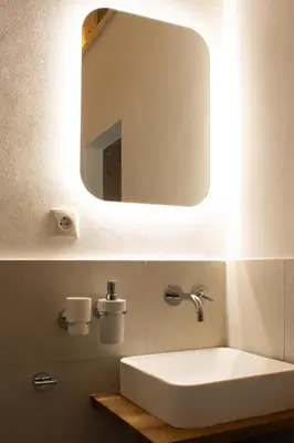 Ein Badezimmer in der Unterkunft Ferienwohnung Zimmerplätz'l