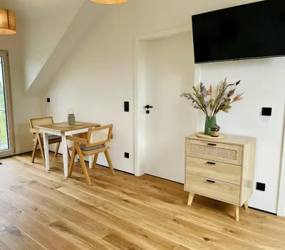 TV/Unterhaltungsangebot in der Unterkunft Ferienwohnung Weingut Braun & Söhne