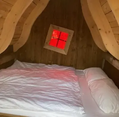 Ein Bett oder Betten in einem Zimmer der Unterkunft Camping Resort Rülzheim