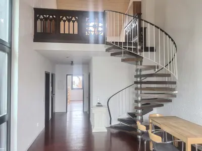 Grundriss der Unterkunft Schöne Maisonette im Villa 12-5 Uni Mainz