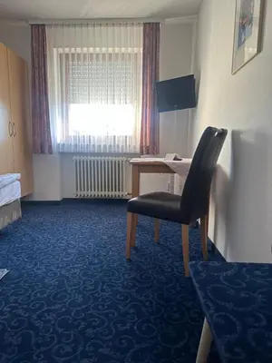 Ein Sitzbereich in der Unterkunft Hotel Alt Nürnberg