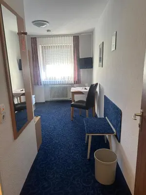 Ein Sitzbereich in der Unterkunft Hotel Alt Nürnberg