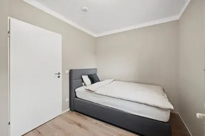 Ein Bett oder Betten in einem Zimmer der Unterkunft Schwarzwald Moment am Monbachtal