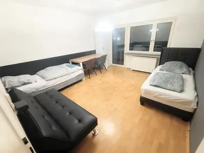 Ein Bett oder Betten in einem Zimmer der Unterkunft Haus37