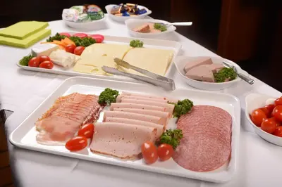 Essen im Hotel oder in der Nähe