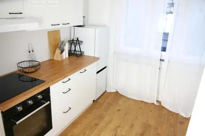 Küche/Küchenzeile in der Unterkunft Pforzheim Schöne Wohnung