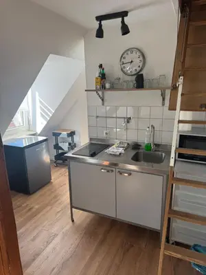 Küche/Küchenzeile in der Unterkunft Monteurapartment in Kaiserslautern