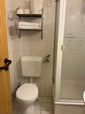 Ein Badezimmer in der Unterkunft Sabrine E-biks