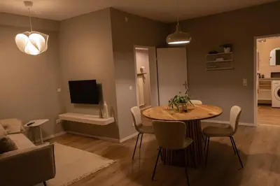 TV/Unterhaltungsangebot in der Unterkunft Gemütliche Wohnung in zentraler Lage