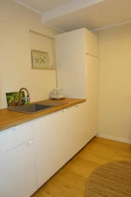 Küche/Küchenzeile in der Unterkunft Tolle Ferienwohnung
