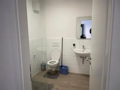 Ein Badezimmer in der Unterkunft Sehr schöne und Modernisierte Wohnung mit moderne Wohnraumlüftung
