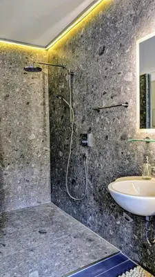 Ein Badezimmer in der Unterkunft WOLKE - ankommen und Zuhause fühlen - Apart-VL