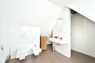 Ein Badezimmer in der Unterkunft Altstadtapartment Himmelreich