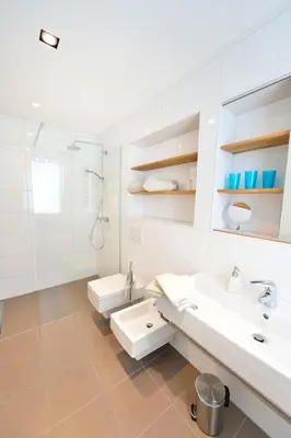 Ein Badezimmer in der Unterkunft Altstadtapartment Himmelreich