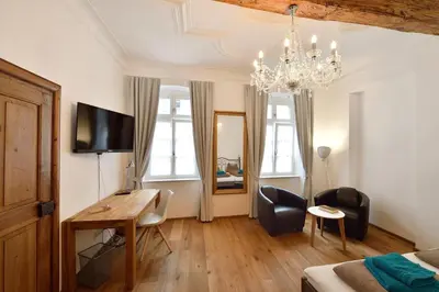 TV/Unterhaltungsangebot in der Unterkunft Altstadtapartment Bel Etage