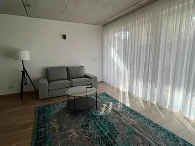 Ein Sitzbereich in der Unterkunft City Apartments Centrum
