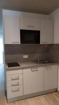 Küche/Küchenzeile in der Unterkunft City Apartments Centrum