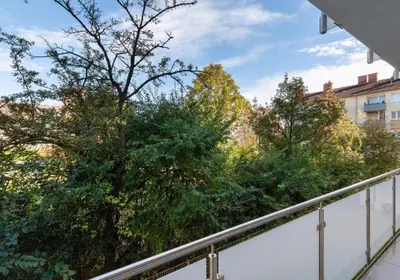 Ein Balkon oder eine Terrasse in der Unterkunft Apartment Zola