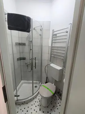 Ein Badezimmer in der Unterkunft Neuwertiges Apartment mit schnellem WLAN, Glasfaser, R7