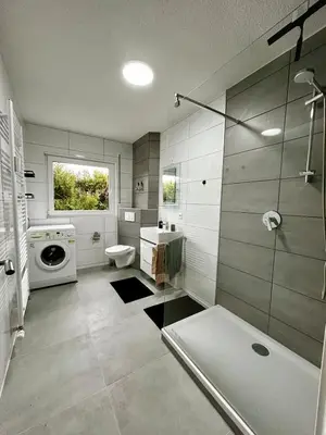 Ein Badezimmer in der Unterkunft Apartment Rose