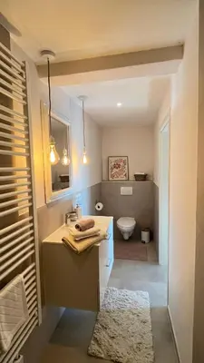 Ein Badezimmer in der Unterkunft Eagles Nest - Dein Platz im Pfälzer Felsenland