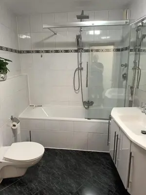 Ein Badezimmer in der Unterkunft Ferienwohnung Blum