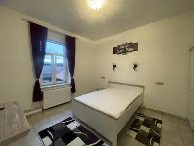 Ein Bett oder Betten in einem Zimmer der Unterkunft Monteurunterkunft