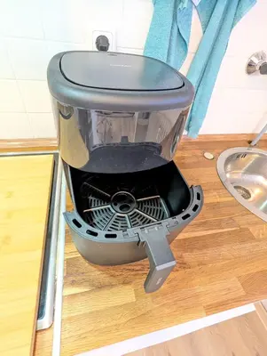Grundriss der Unterkunft Apartment with AC, full kitchen, self check in, parking, 8 min to SAP campus, Wi Fi