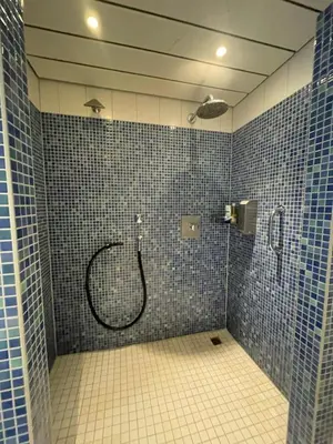 Ein Badezimmer in der Unterkunft Waldquelle Vital Ferienwohnung