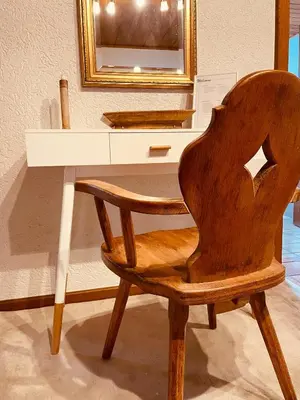 Ein Sitzbereich in der Unterkunft Odw homes - Wohnung im Landhaus mit Garten
