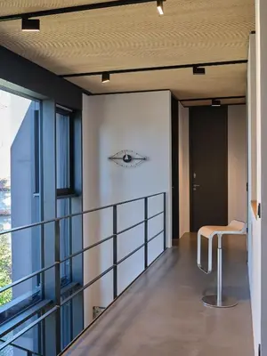Grundriss der Unterkunft Architektenhaus Hello in Erbach mit High End Interieur zentral aber ruhig