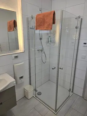 Ein Badezimmer in der Unterkunft Apartment Camelia