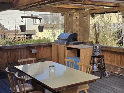 Grundriss der Unterkunft Ferienwohnung Ilka's Lodge
