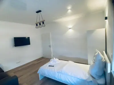 TV/Unterhaltungsangebot in der Unterkunft Rhein-Neckar-Apartments Viernheim