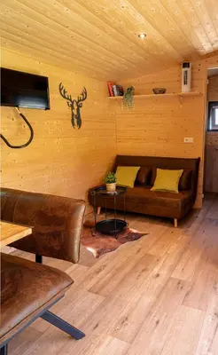 TV/Unterhaltungsangebot in der Unterkunft Peryton Houses -Chalets zum Wohlfühlen