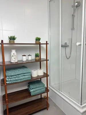 Ein Badezimmer in der Unterkunft Liya