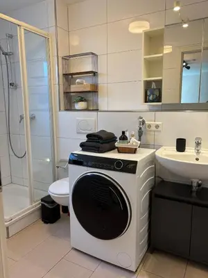 Ein Badezimmer in der Unterkunft Cozy studio apartment