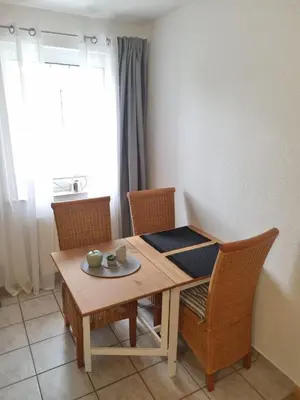 Ein Sitzbereich in der Unterkunft Studio im Herzen von Mainz-Hechtsheim