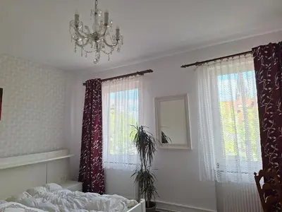 Ein Bett oder Betten in einem Zimmer der Unterkunft Villa EDEN BLICK